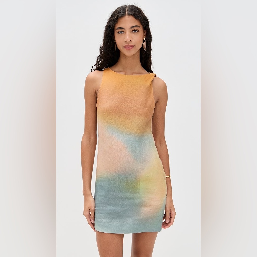 STAUD Boa Linen Mini Dress - Picture 14 of 14